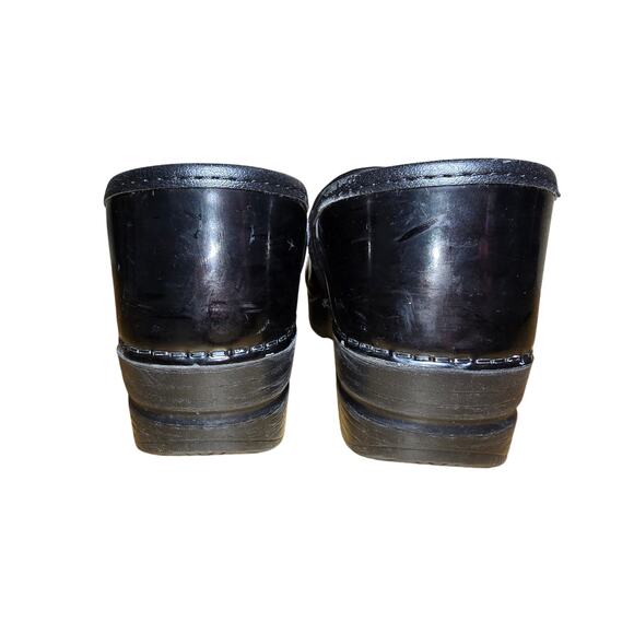 Dansko XP Black Leather Professional Nursing Clog EU Size 39 Womens US 8.5 - Picture 6 of 7